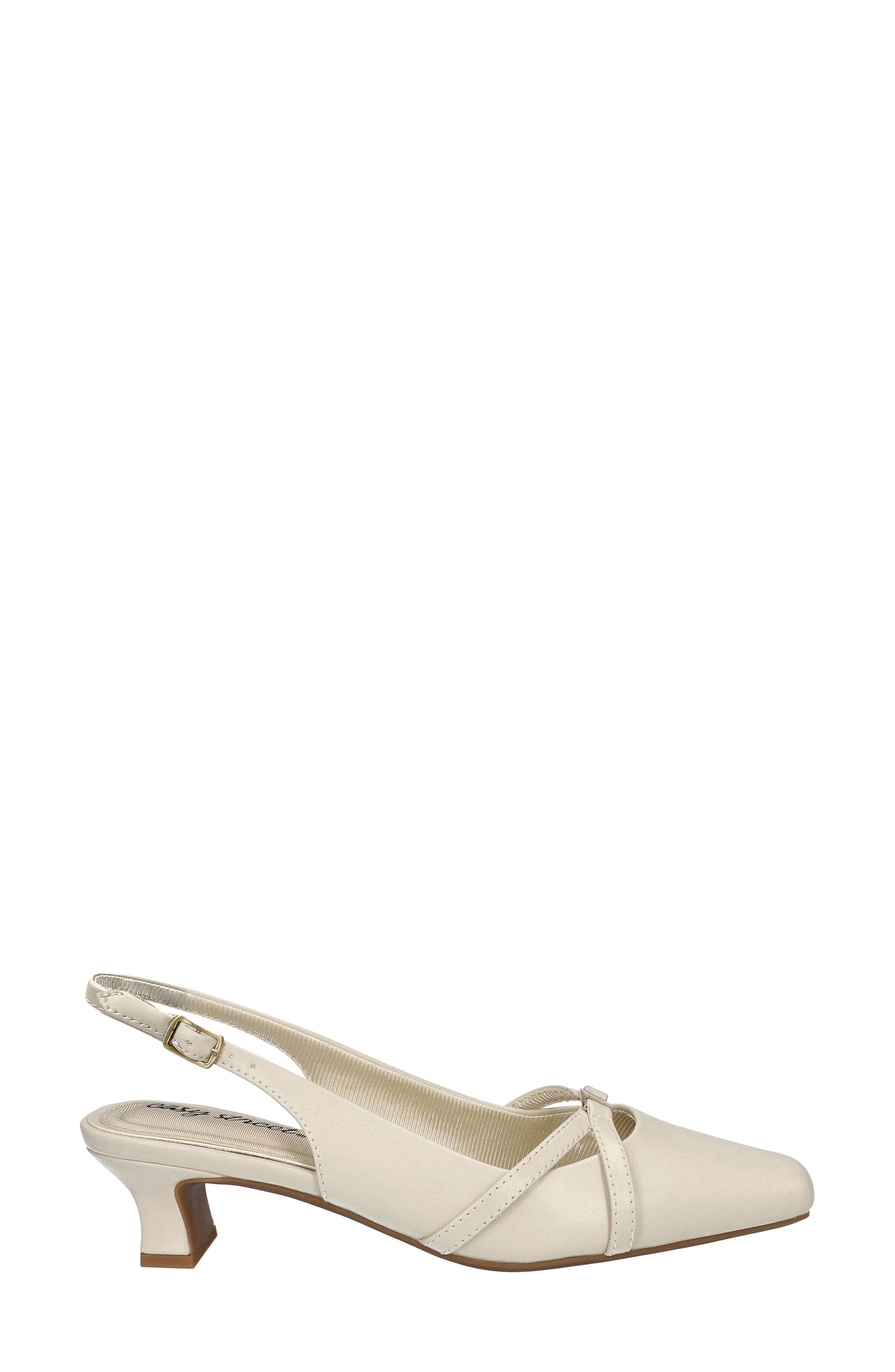 Ridley Kitten Heel Slingback Pump, Alternate, color, BONE