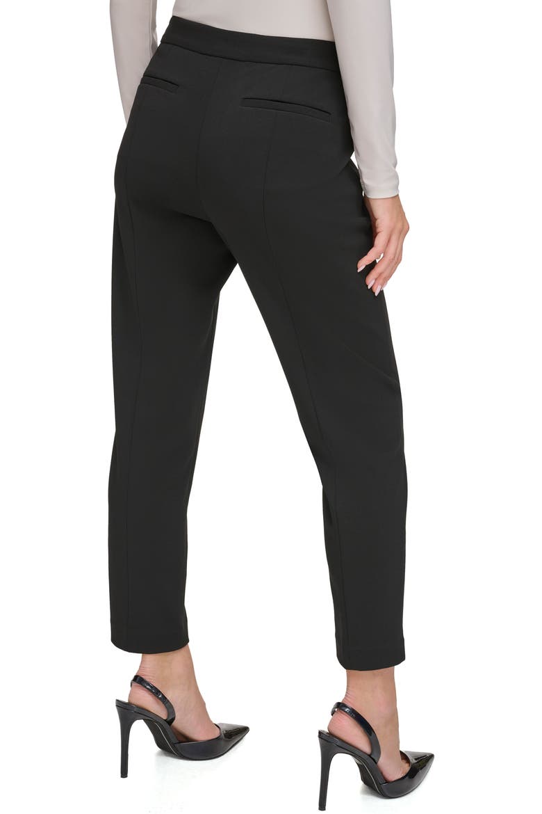 Foundation Slim Leg Career Pants, Alternate, color, BLACK