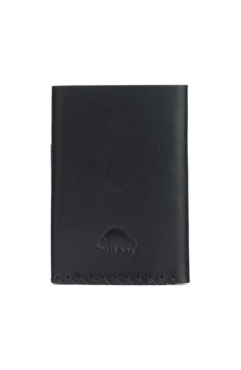 Ezra Arthur No. 2 Card Holder Wallet, Main, color, Black