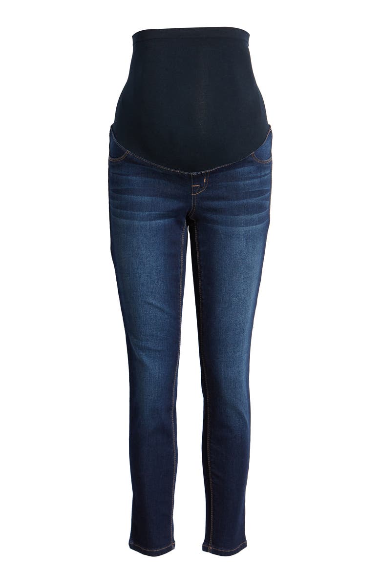 Sculpt Ankle Skinny Maternity Jeans, Alternate, color, ERICA