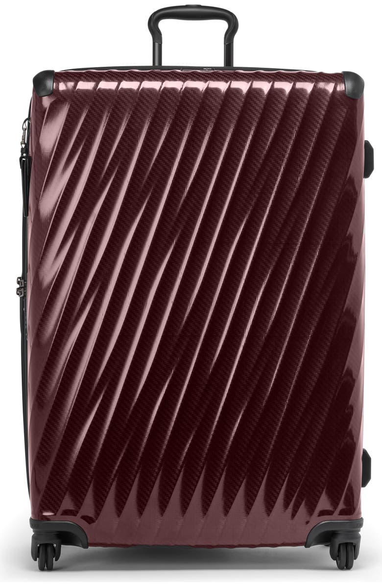 TUMI 30-Inch 19 Degree Extended Trip Expandable 4-Wheel Packing Case, Main, color, Wine