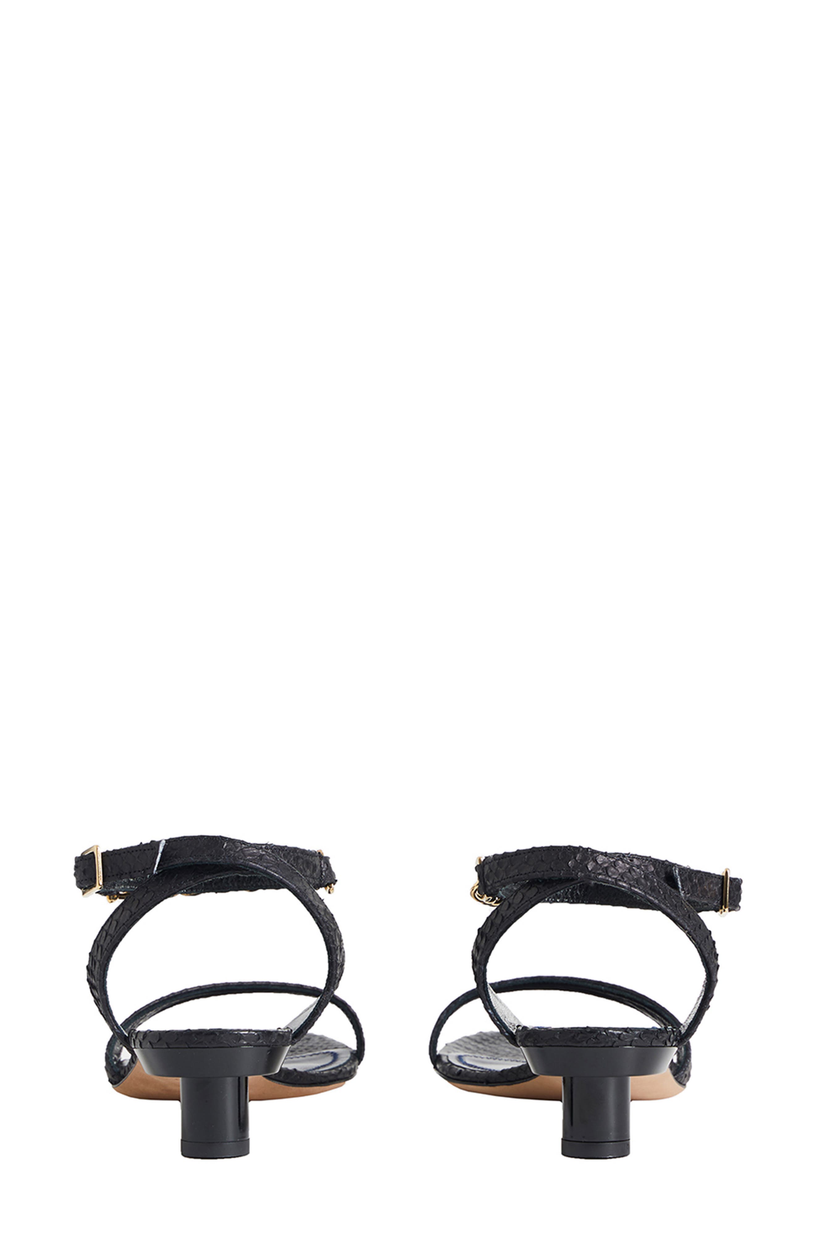 Tibi Nathan Chain Embellished Sandal, Alternate, color, 