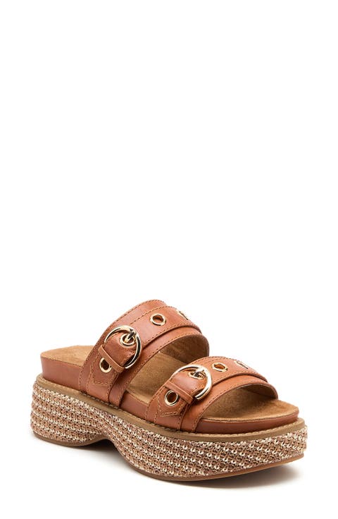 Penny Platform Slide Sandal (Women)