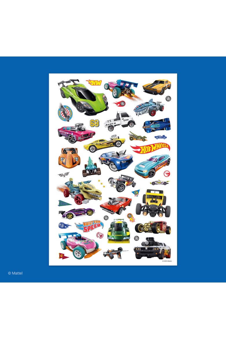 Color & Sticker Book, Alternate, color, Blue