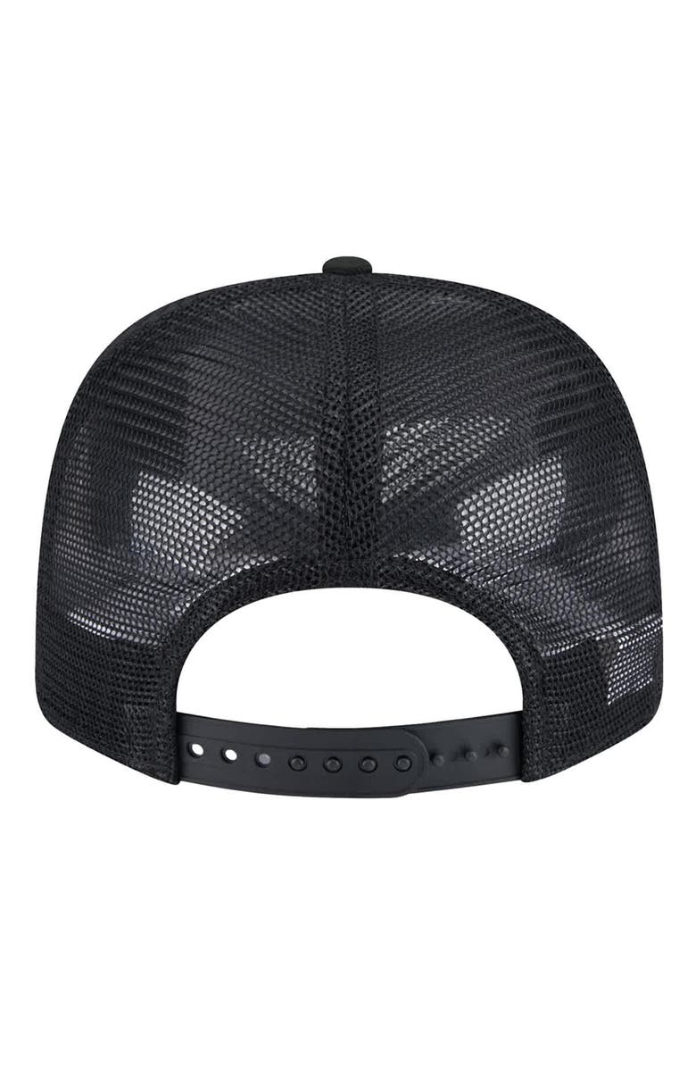 New Era Men's New Era Black Sacramento Kings Victory Grove Circle Patch 9SEVENTY Adjustable Hat, Alternate, color,