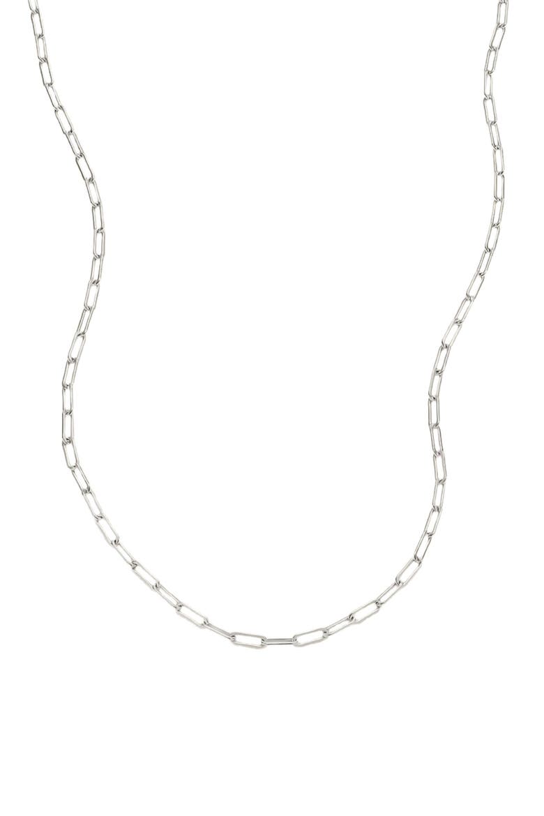 Jude Chain Necklace, Main, color, Silver