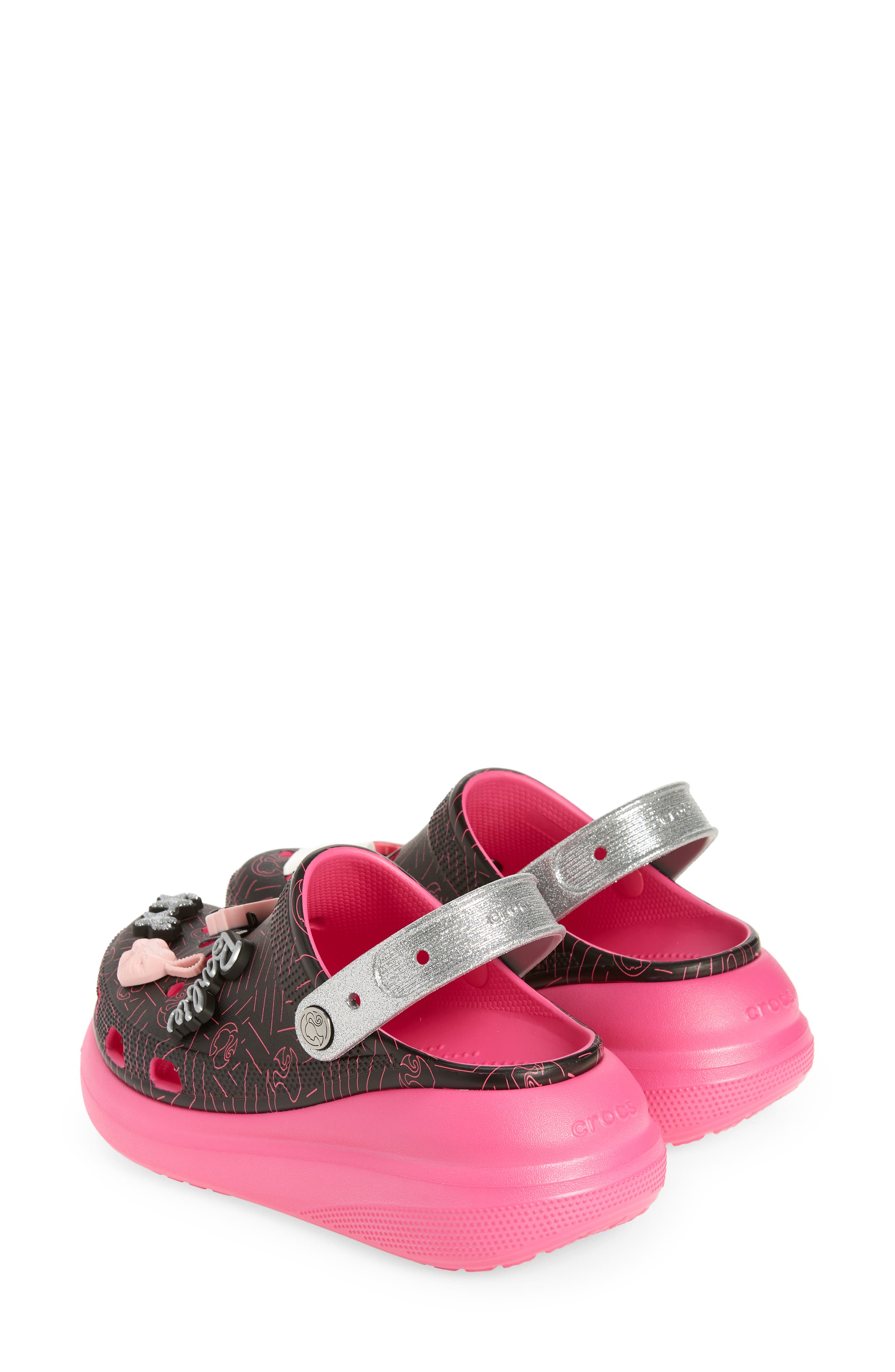 x Barbie® Crush Clog, Alternate, color, BLACK