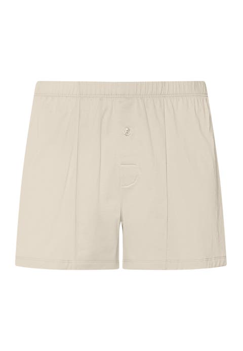 Cotton Sporty Button Fly Cotton Boxer