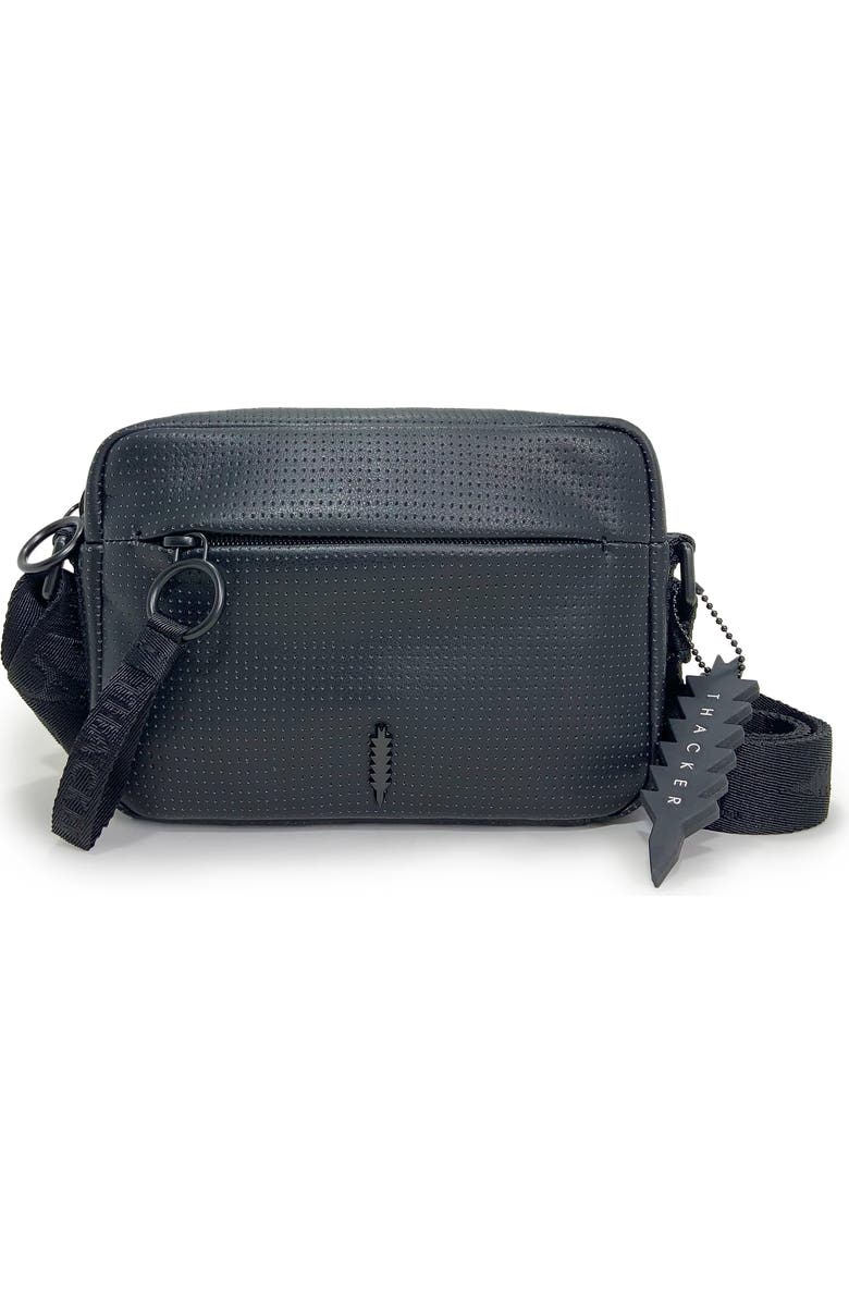 Thacker Ella Camera Crossbody Bag, Main, color, Black Perf