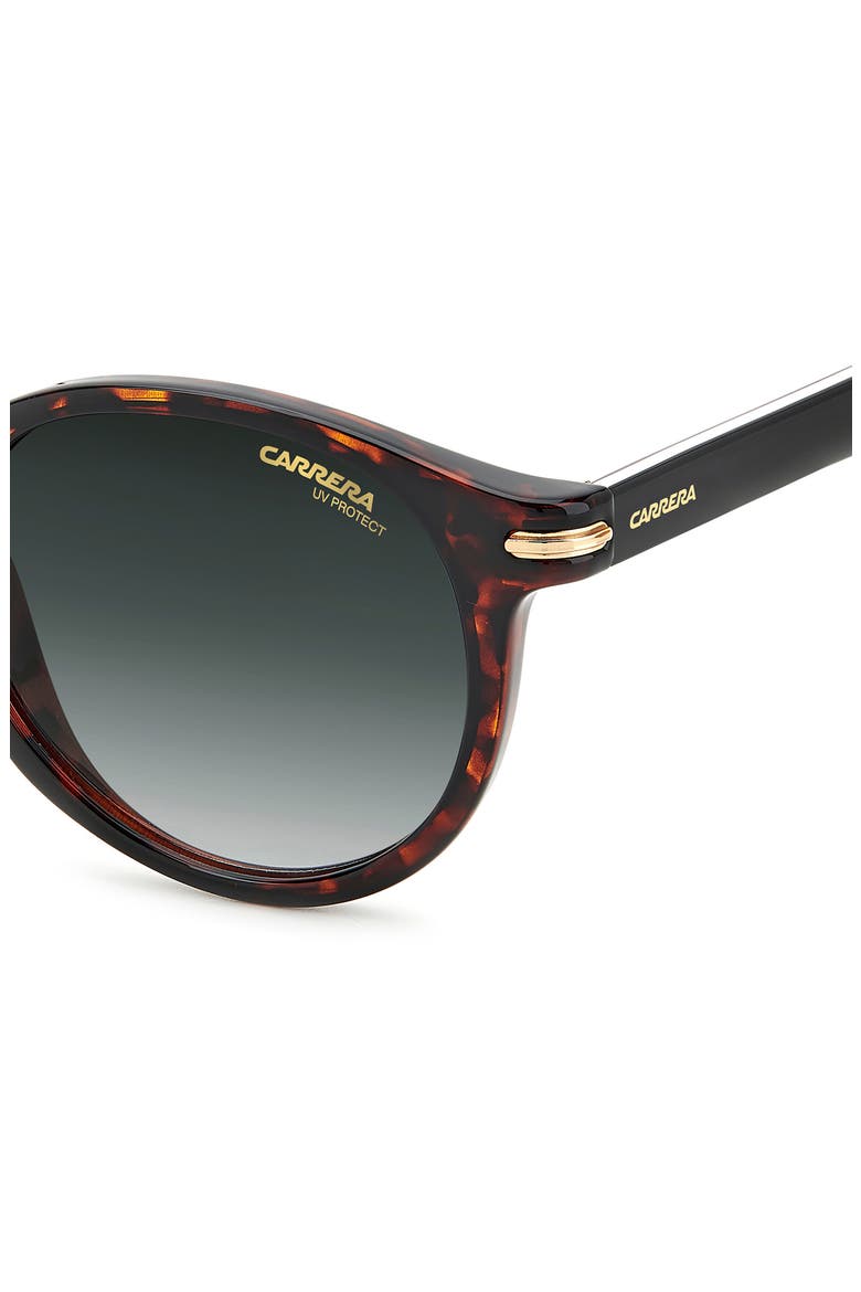 50mm Round Sunglasses, Alternate, color, HAVANA