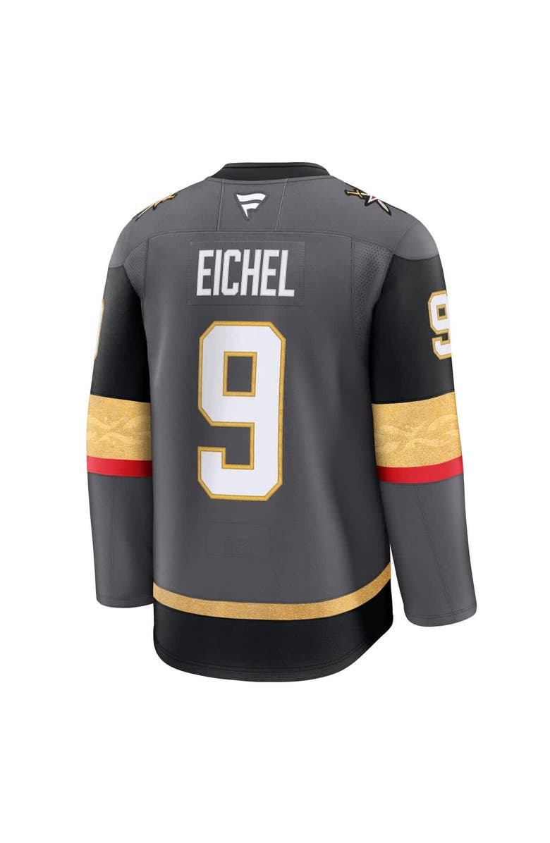 FANATICS Men's Fanatics Jack Eichel Gray Vegas Golden Knights Alternate Premium Jersey, Alternate, color,