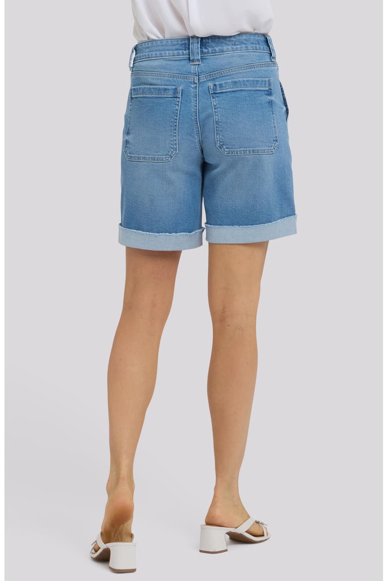 Diana Relaxed Fit Cuffed Denim Shorts, Alternate, color, DISTRESSED VISTA LAKES