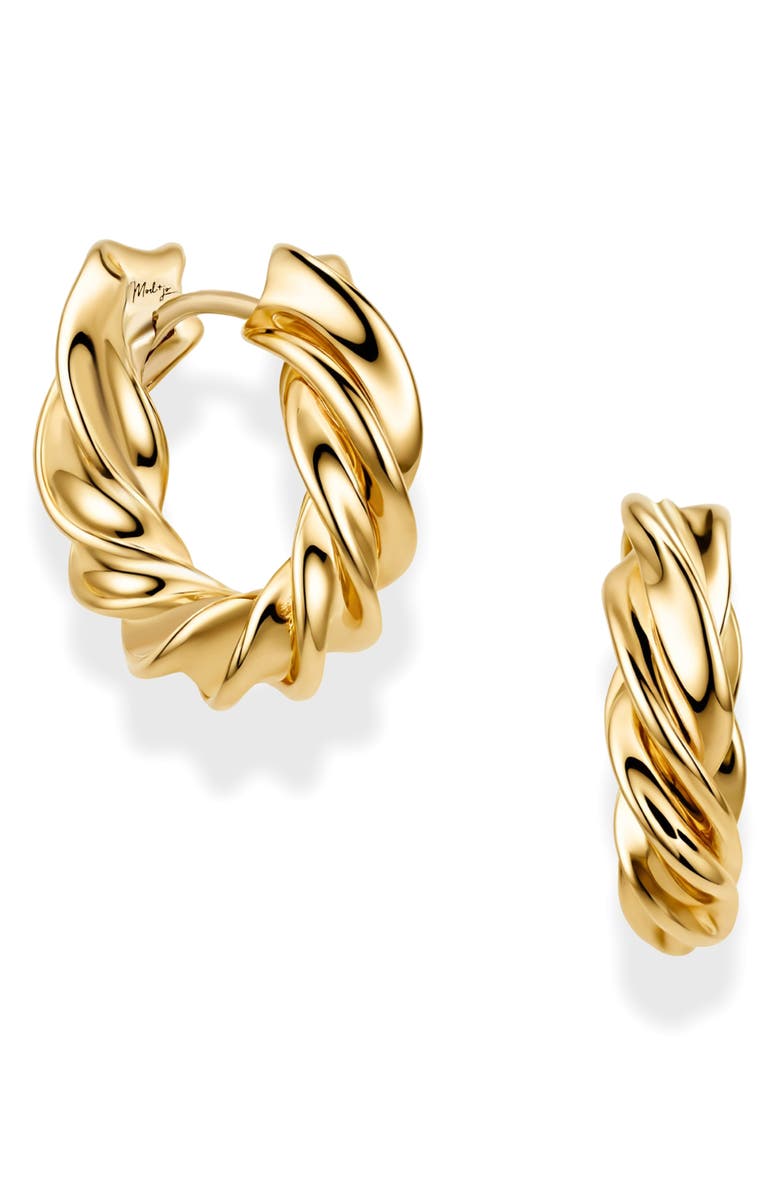 MOD AND JO Daphne Hoop Earrings, Main, color, Gold