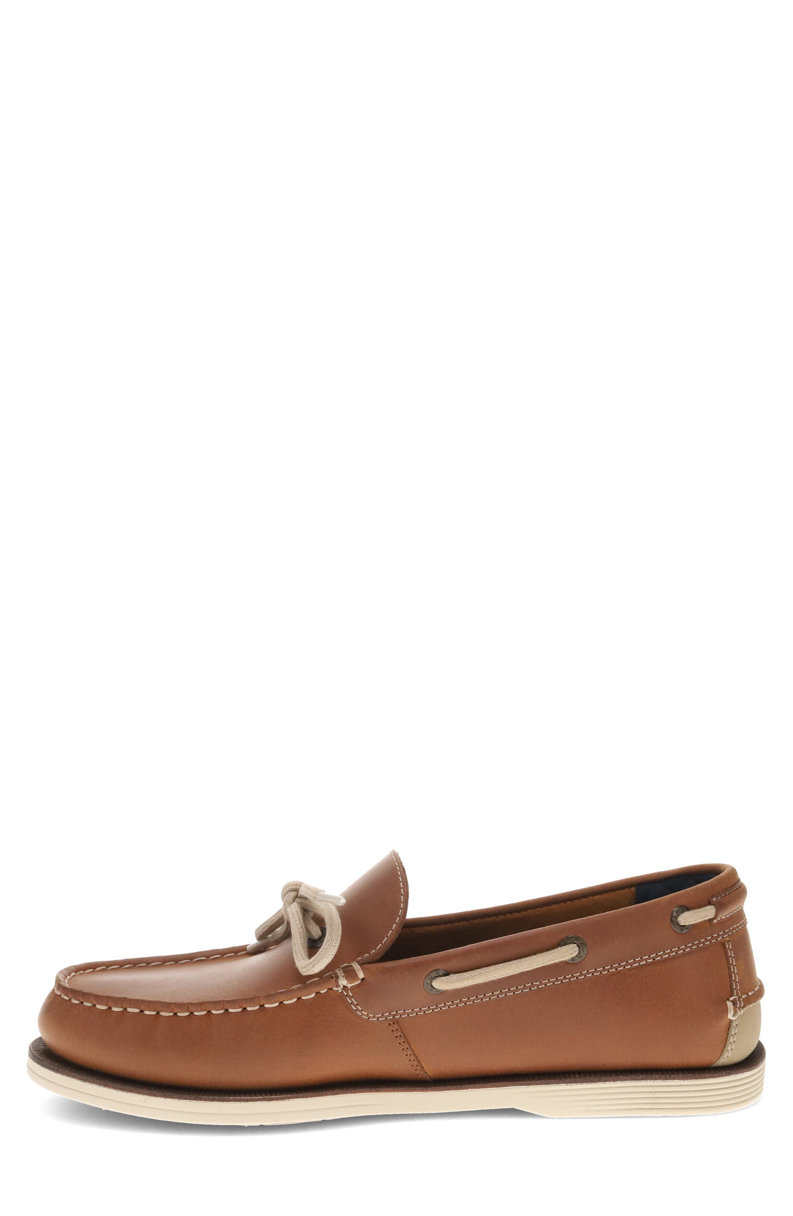 Darnell Boat Shoe, Alternate, color, DARK TAN