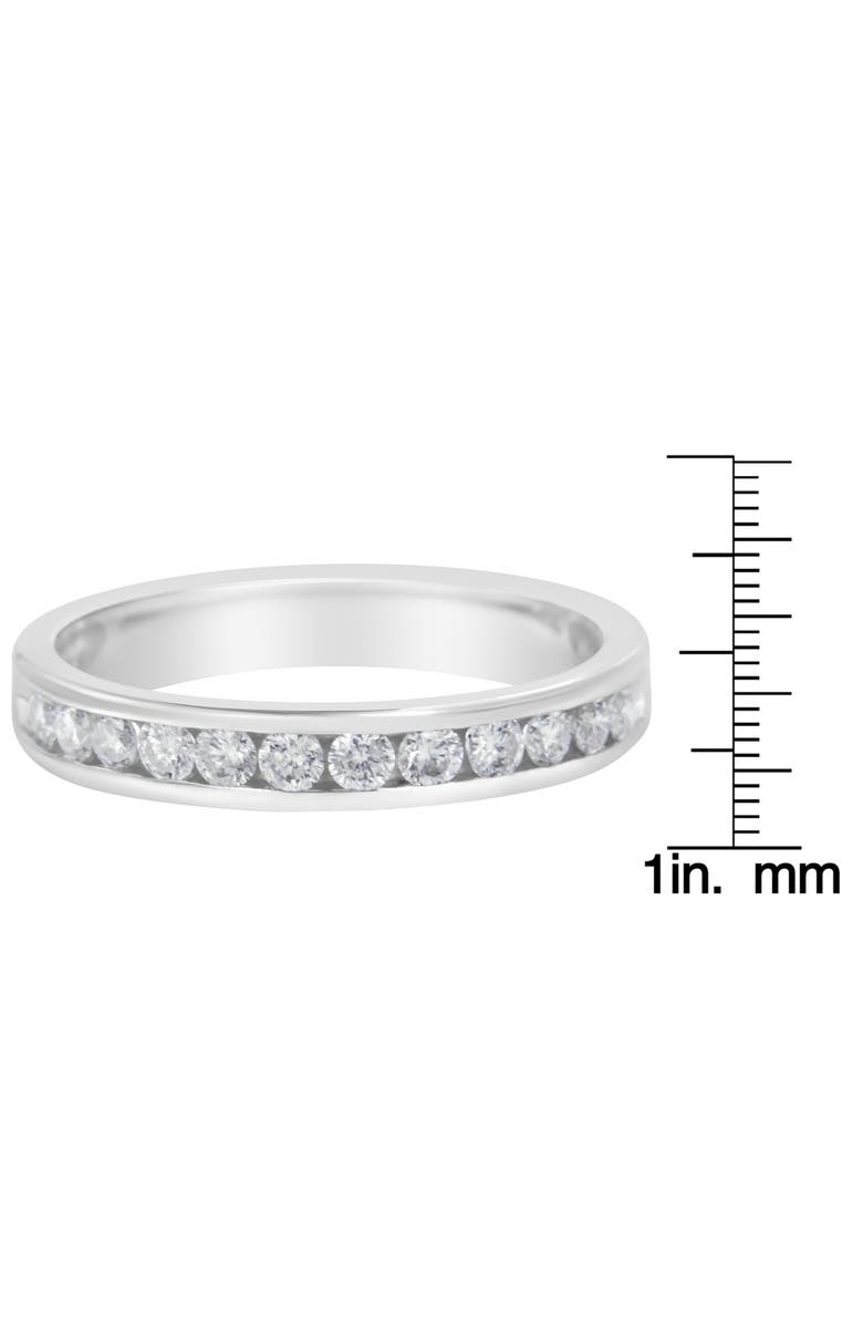 Haus of Brilliance 14K White Gold 1/2 cttw Diamond Band Ring, Alternate, color, White