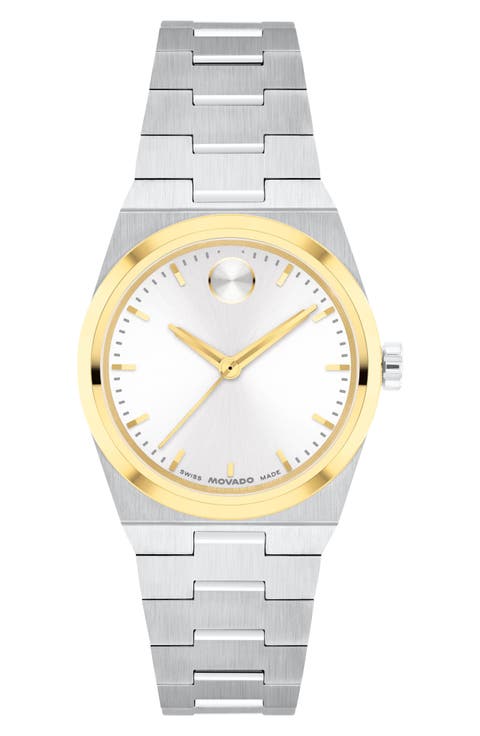 Mini Bold Quest Bracelet Watch, 28mm