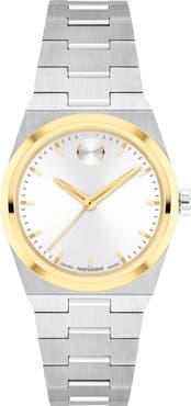 Movado Mini Bold Quest Bracelet Watch, 28mm