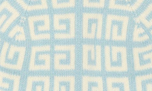 Givenchy Knit Double Face Beanie In Blue