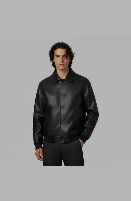Blvck Coated Jacket In Black