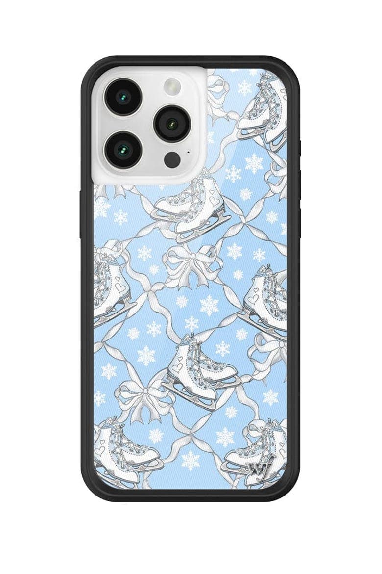 Skates iPhone Case, Alternate, color, Blue