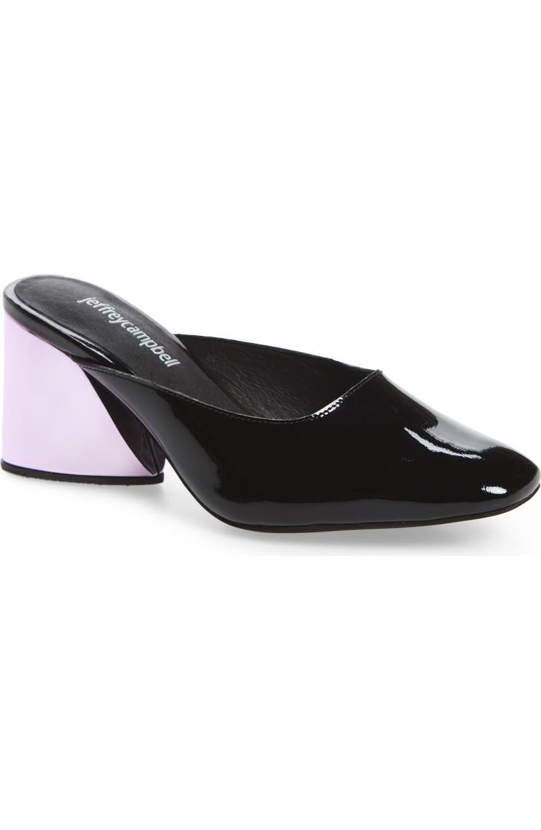 Jeffrey Campbell Lamer Flared Heel Mule, Main, color,