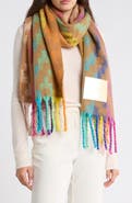 Kurt Geiger London Rainbow Geometric Scarf