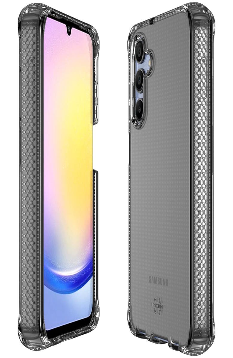 ITSkins Spectrum_R Clear Case for Samsung Galaxy A25 5G, Alternate, color, Black