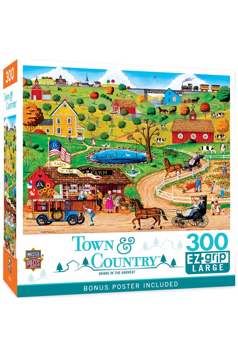 Share in the Harvest 300 Piece Puzzle, Main, color, Multicolor