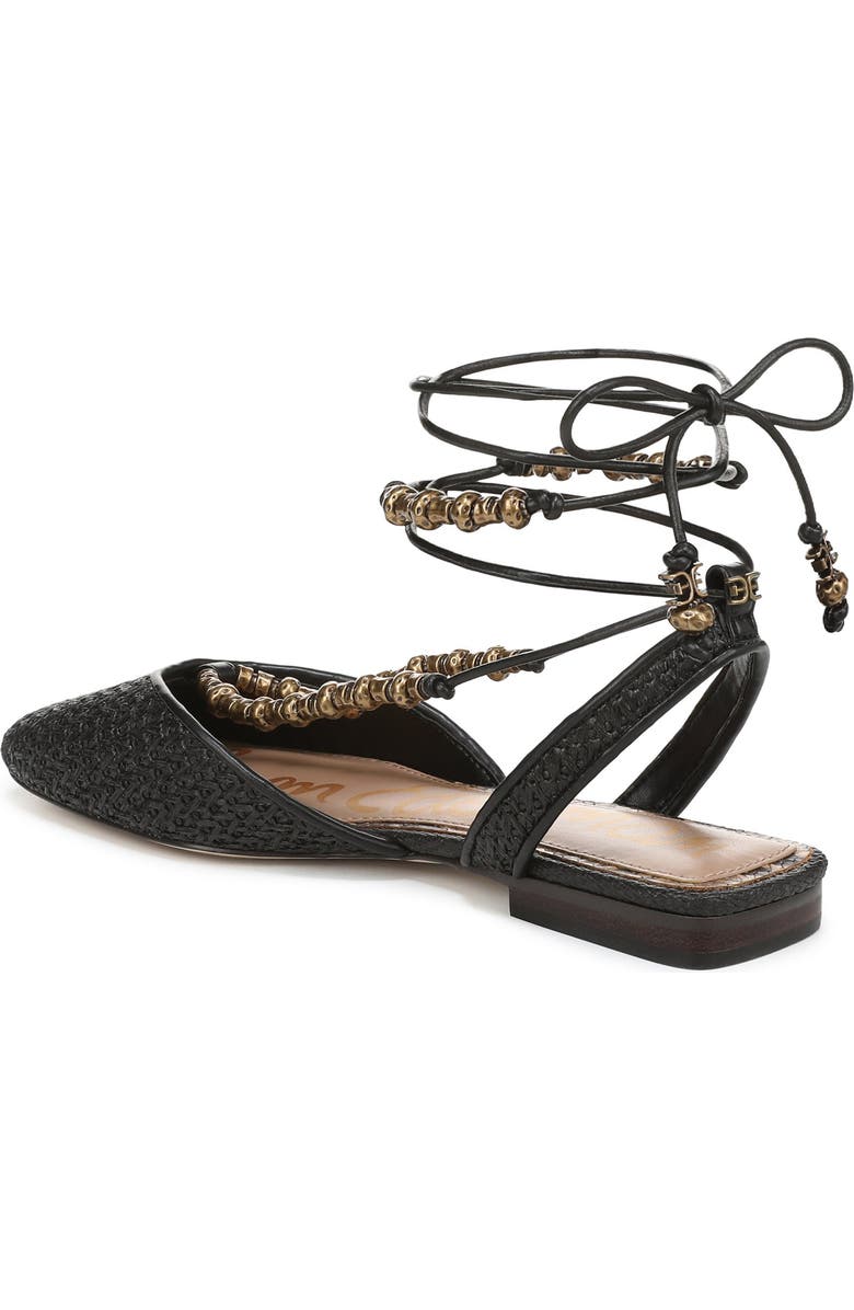 Sam Edelman Lily Ankle Wrap Flat, Alternate, color,