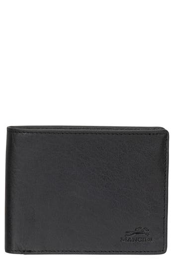 Mancini Rfid Bifold Wallet In Black