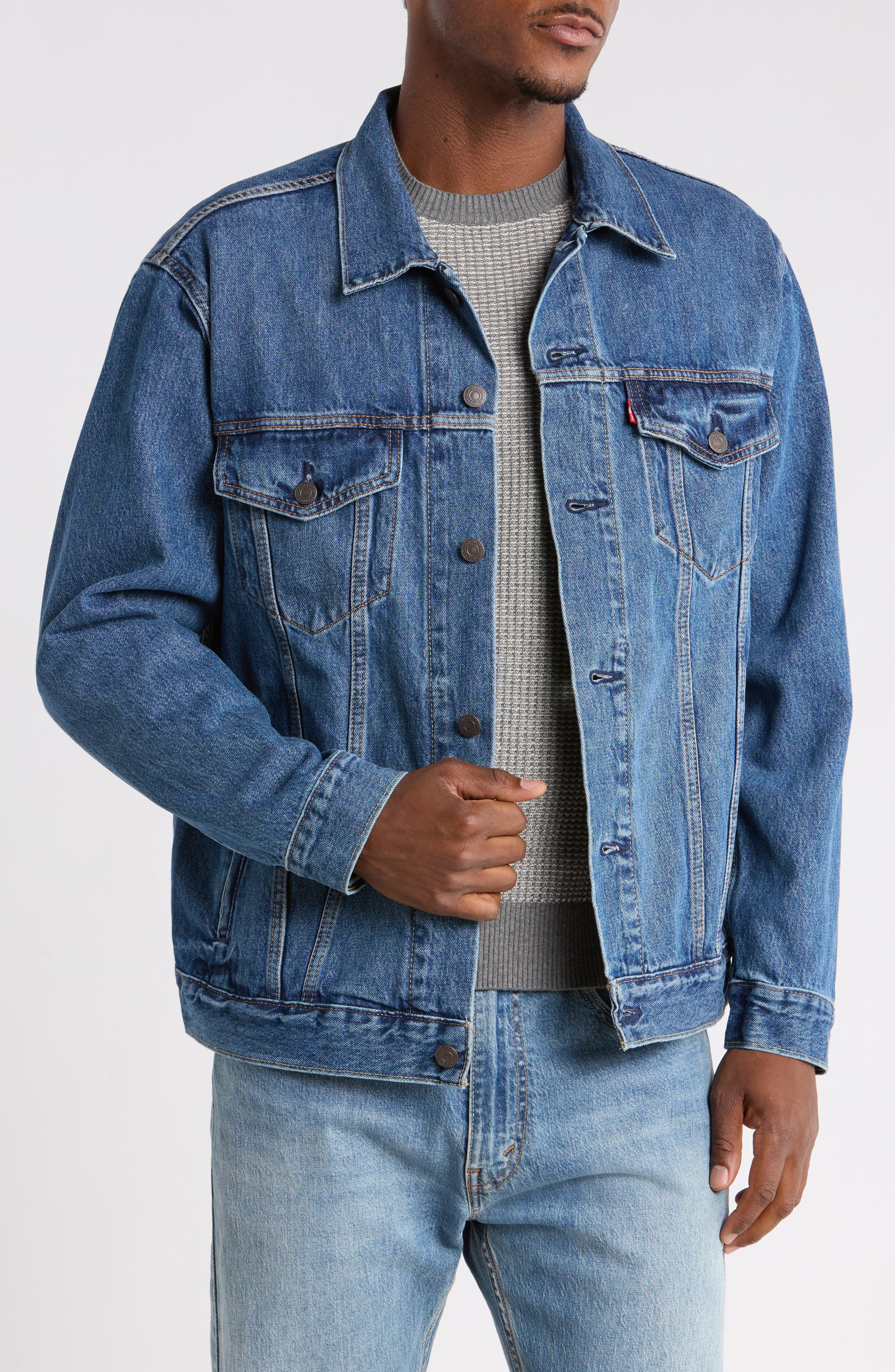 Relaxed Fit Trucker Jacket