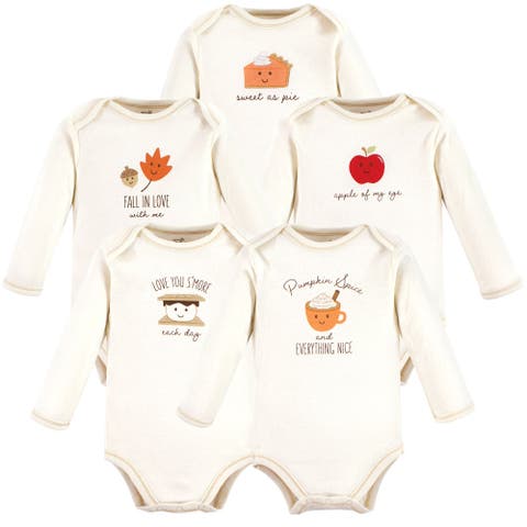 Organic Cotton Long-Sleeve Bodysuits