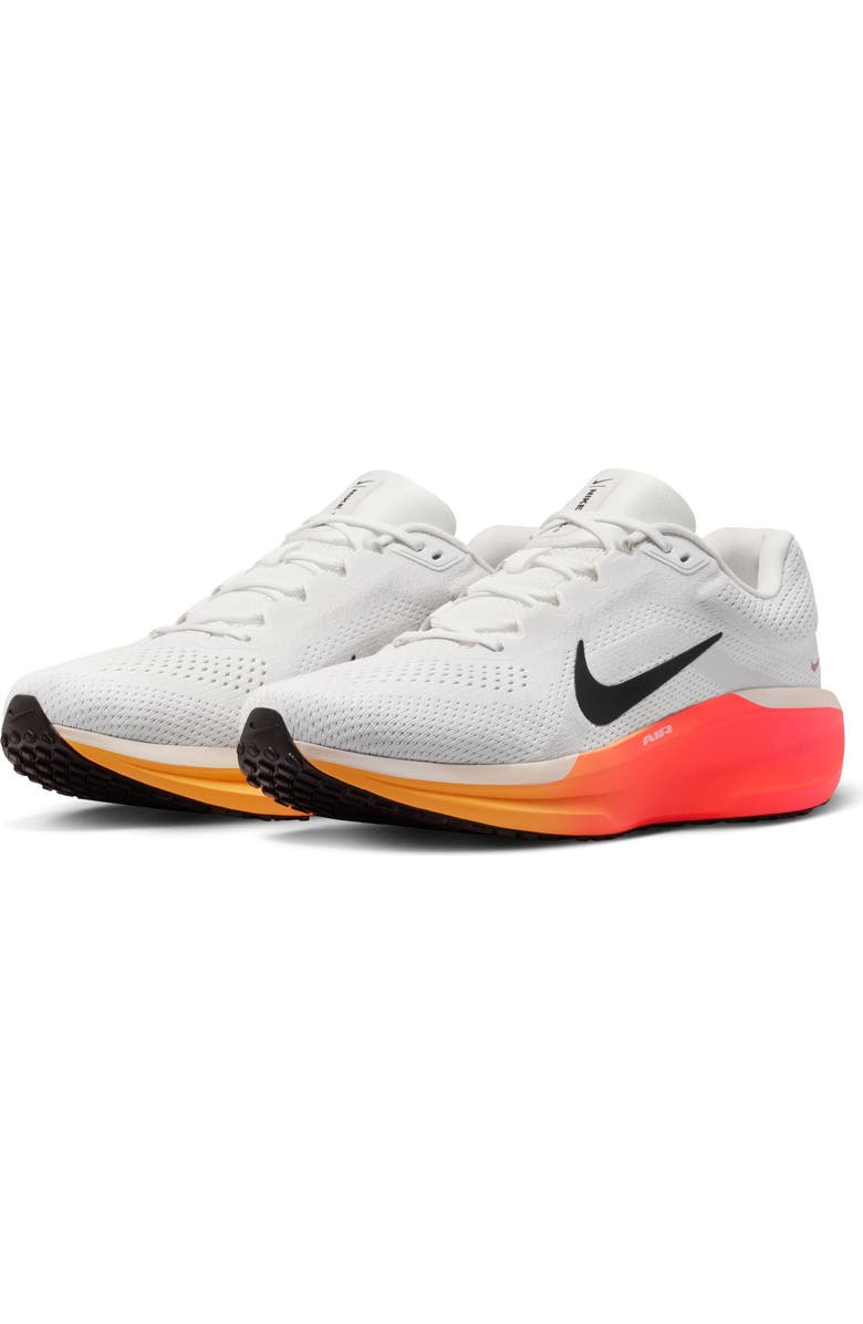 Nike Air Winflo 11 Running Shoe, Main, color, Summit White/ Bright Crimson