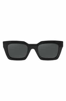 AQS Harper 55mm Polarized Square Sunglasses