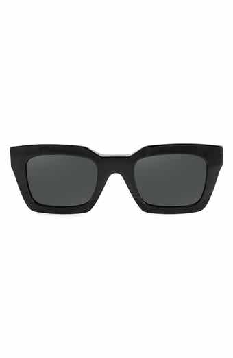 AQS Harper 55mm Polarized Square Sunglasses