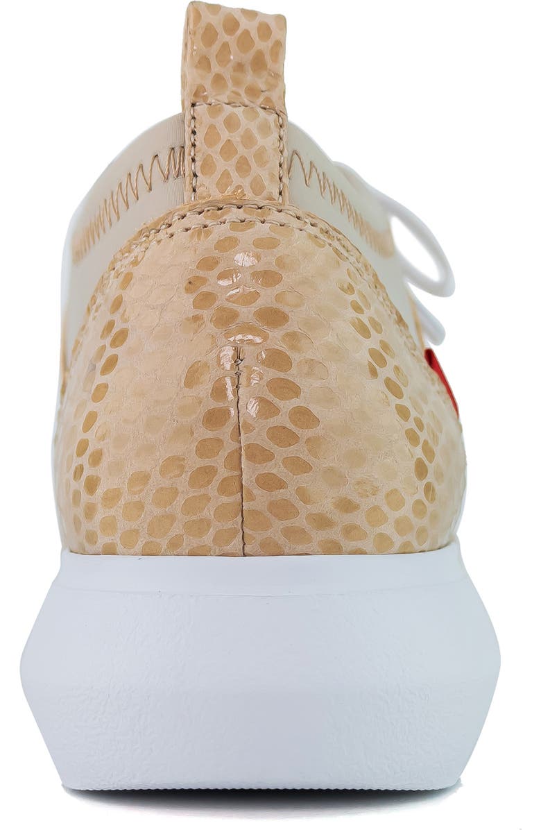 Marc Joseph New York Alaska Street Sneaker, Alternate, color, Nude Snake