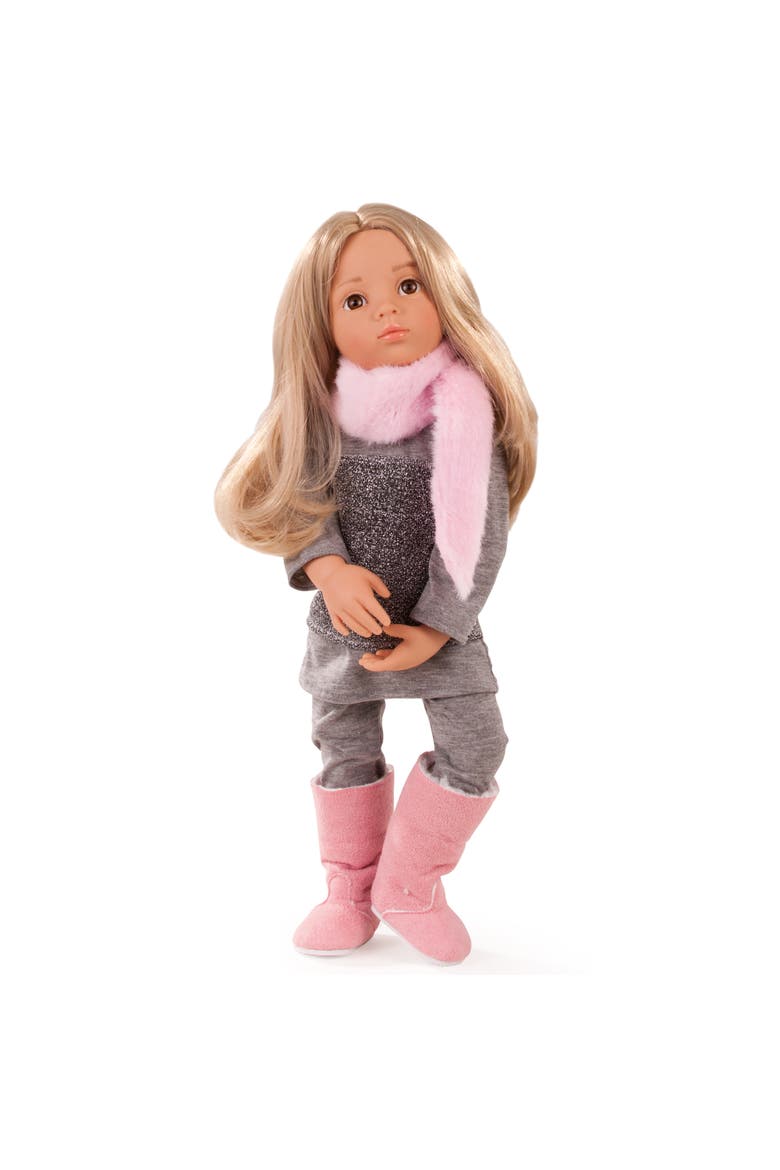 Happy Kidz Emily "Goes To The Cinema" 19" Standing Doll, Main, color, Multicolored