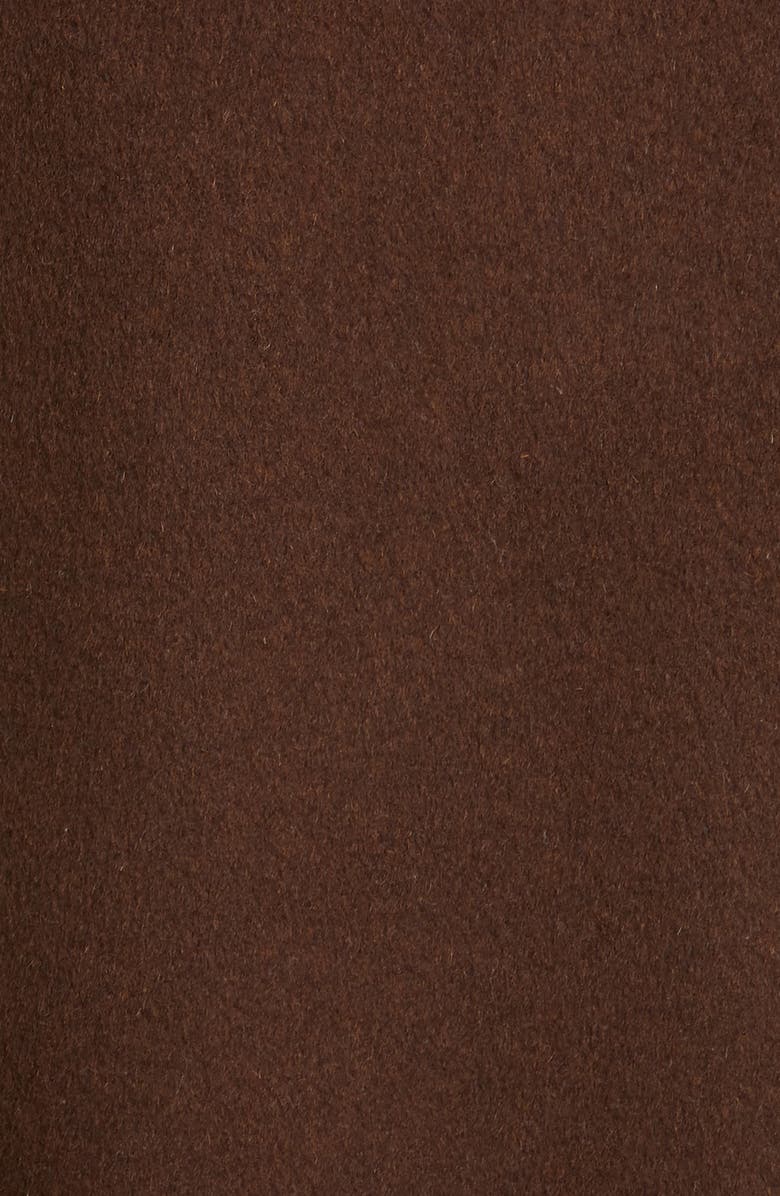 Nanushka Loane Belted Double Face Wool & Silk Coat, Alternate, color,