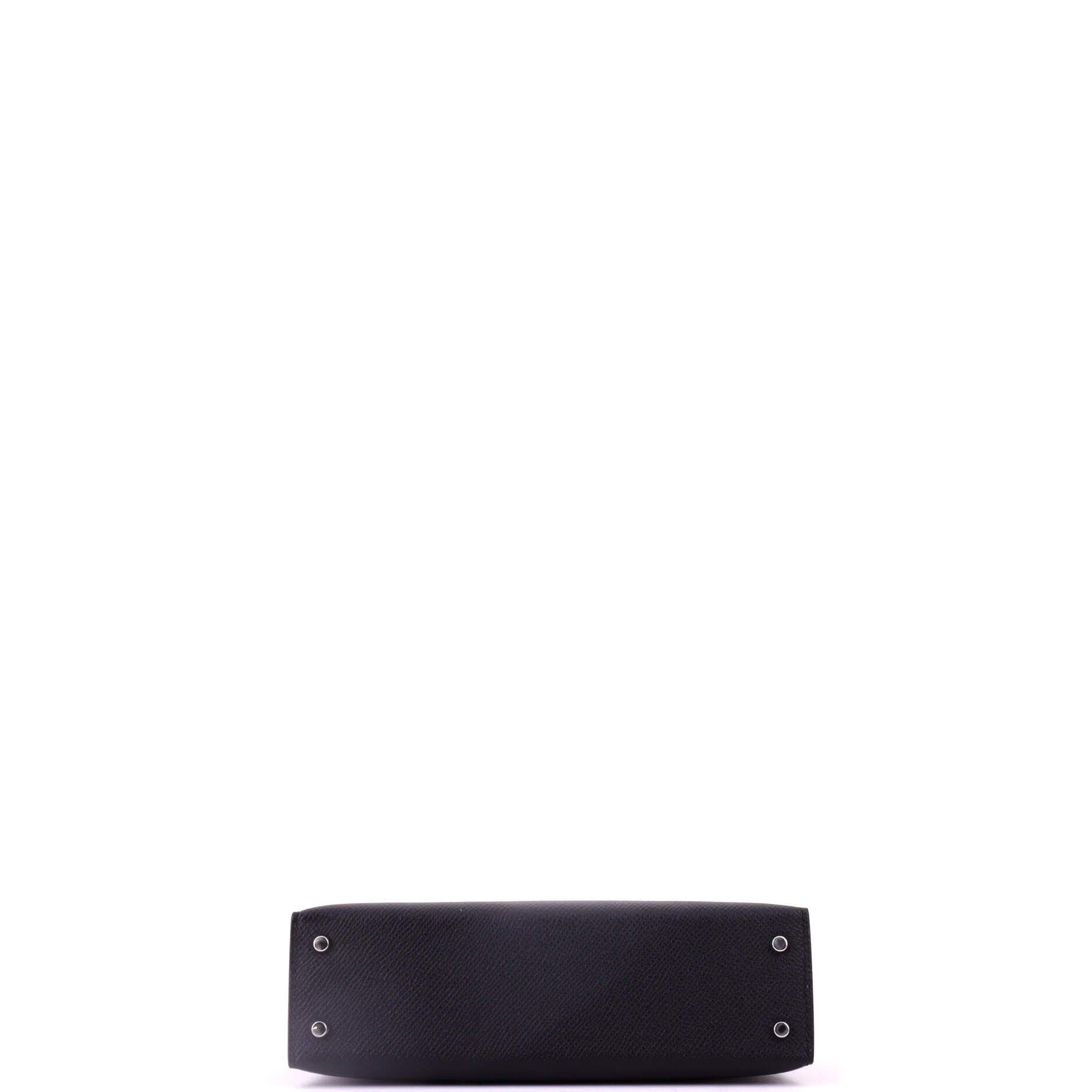 Kelly Mini II Bag Black Epsom with Palladium Hardware 20, Alternate, color, Black