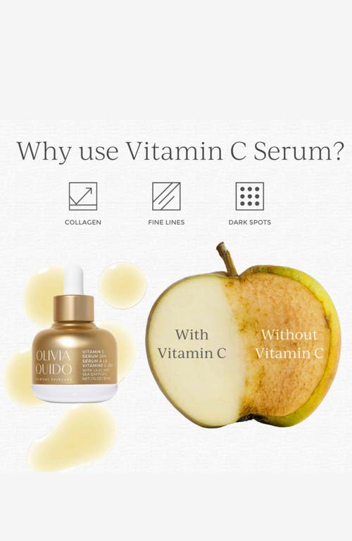 Olivia Quido Skincare Vitamin C Serum 20% In Gold