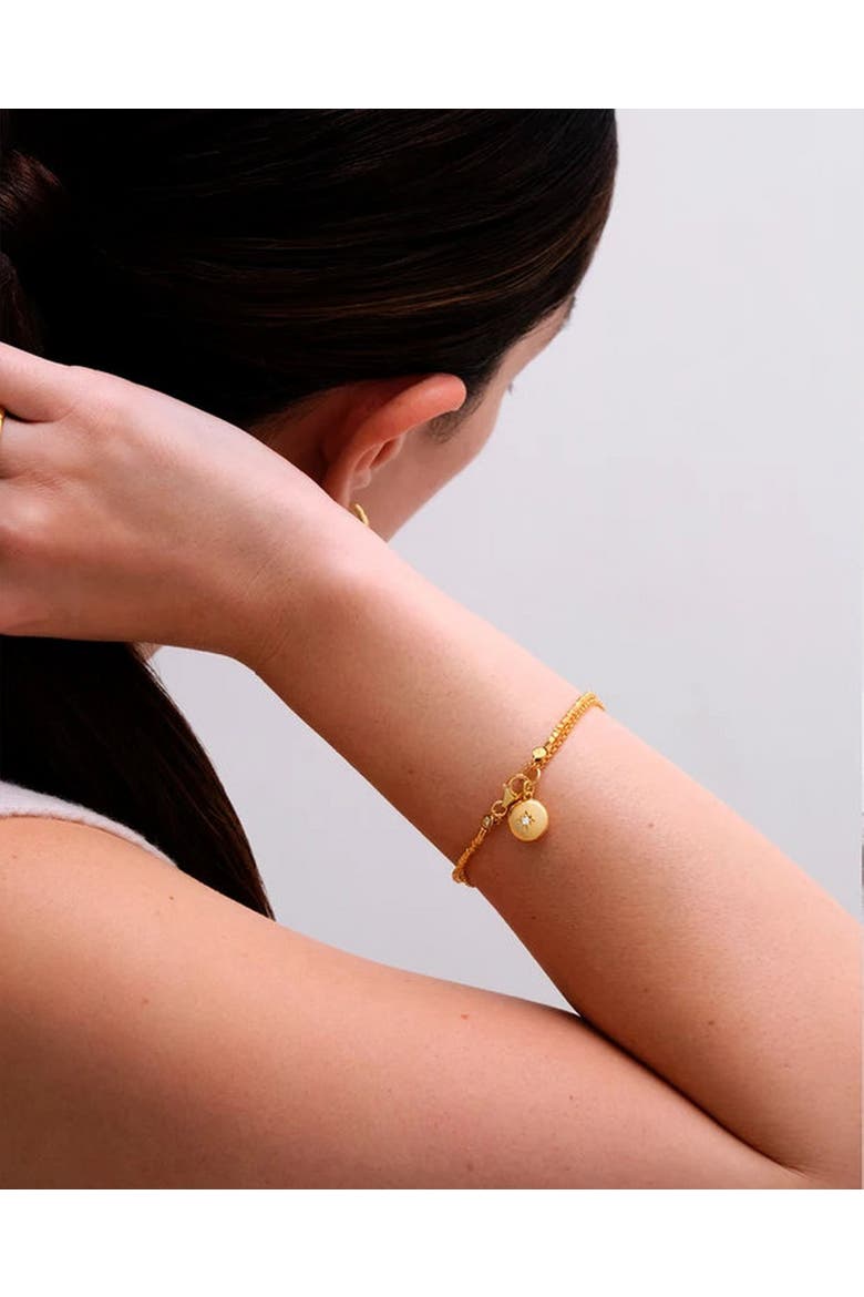 Gold Biography Locket Bracelet, Alternate, color, Gold
