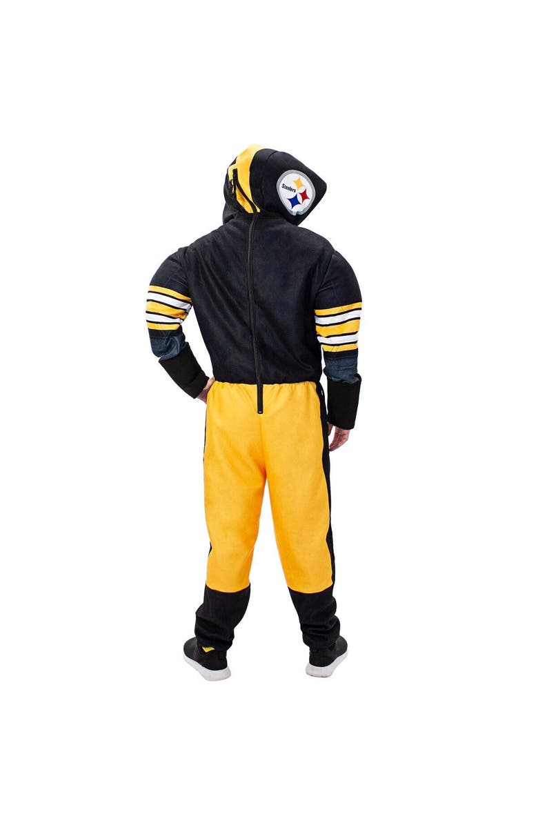 JERRY LEIGH Men's Black Pittsburgh Steelers Game Day Costume, Alternate, color, Black