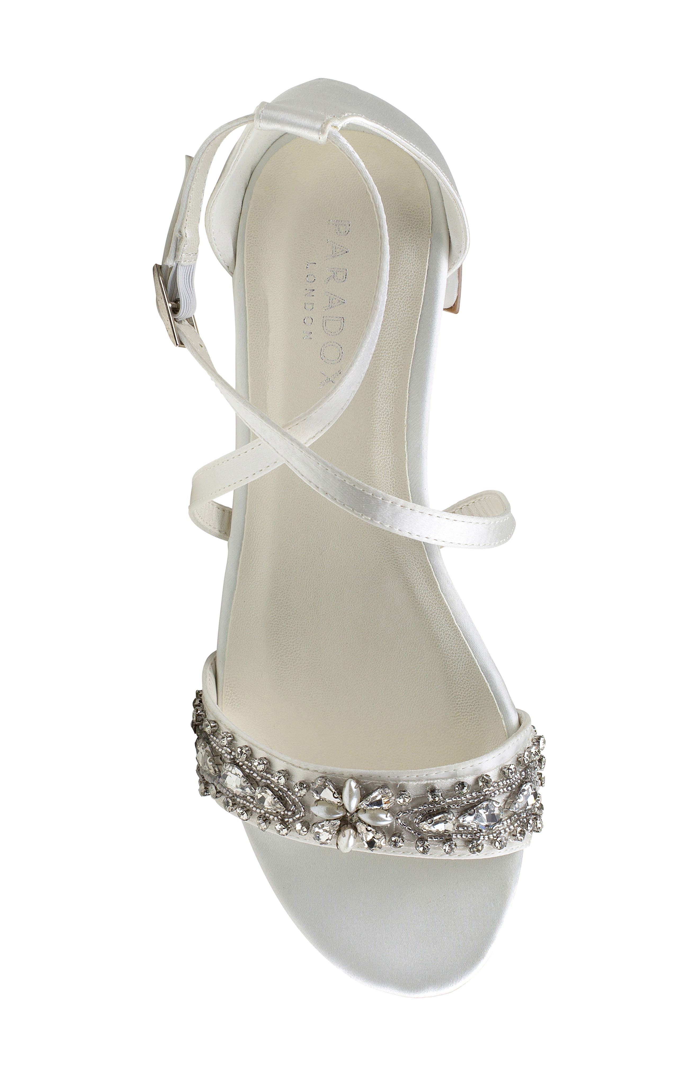 Elyse Sandal, Alternate, color, IVORY