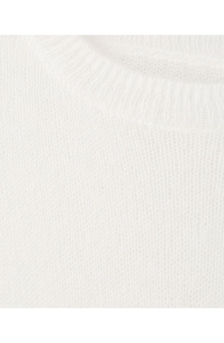 MANGO Asymmetric Alpaca & Wool Blend Sweater, Alternate, color, 