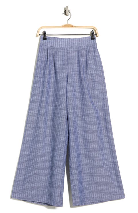 Print Wide Leg Pants