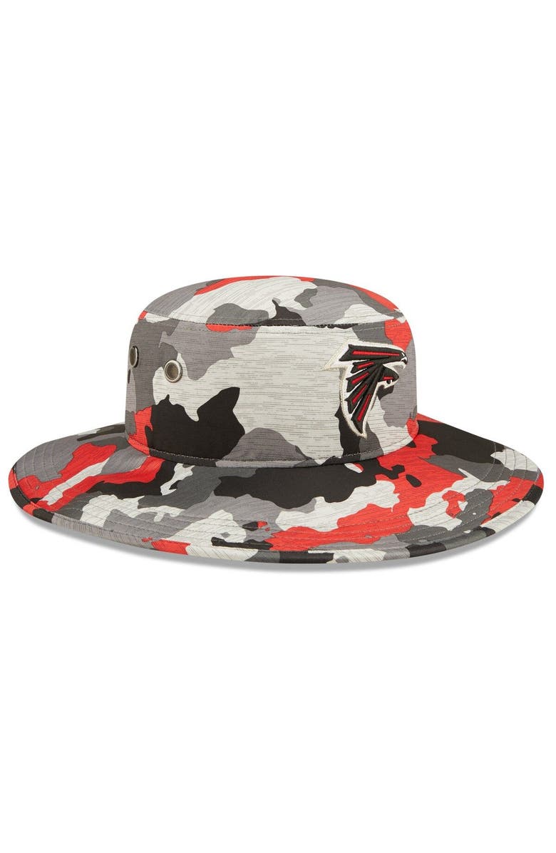 New Era Men's New Era Camo Atlanta Falcons 2022 NFL Training Camp Official Panama Bucket Hat, Alternate, color, 