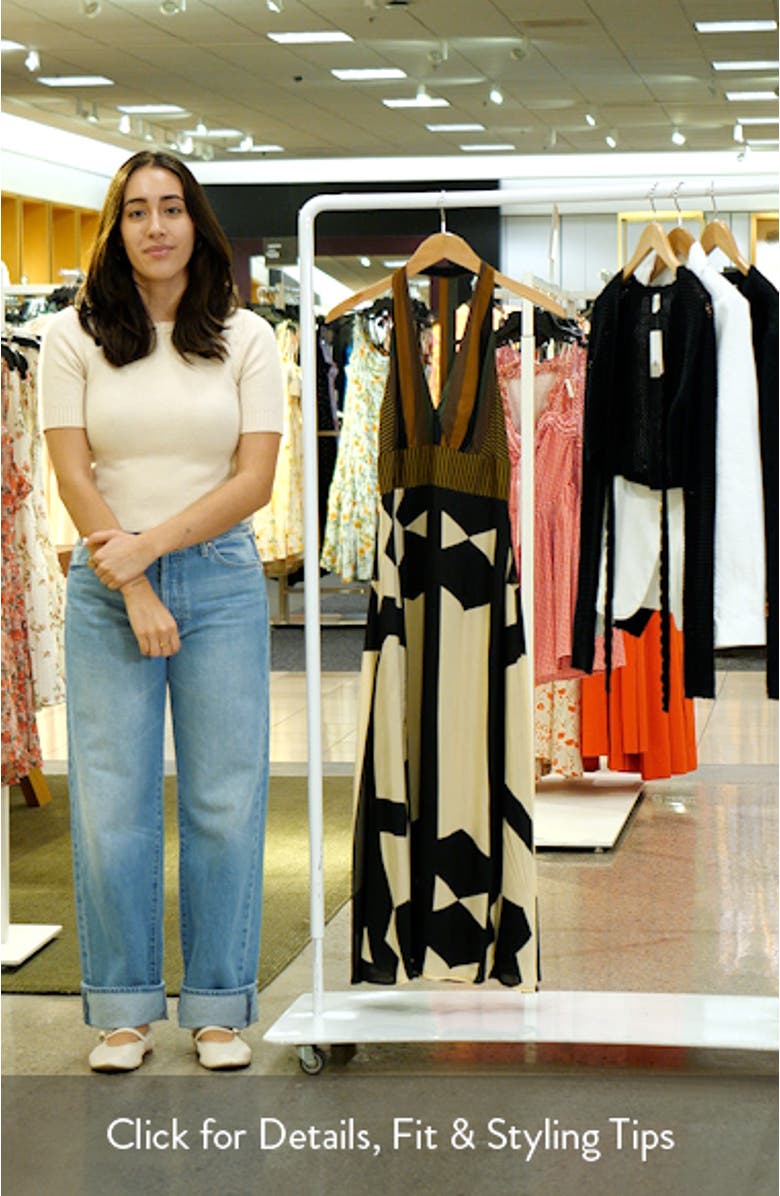 Barback Print Sleeveless Maxi Dress, sales video thumbnail