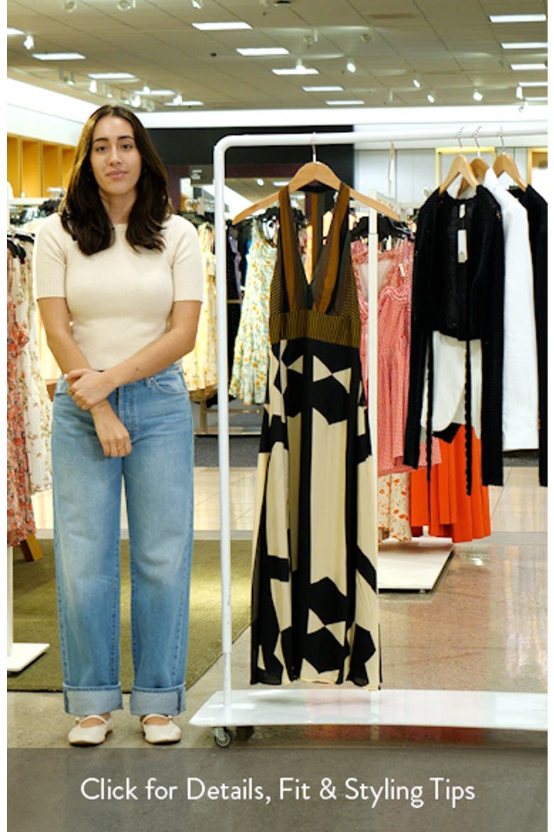 Barback Print Sleeveless Maxi Dress video