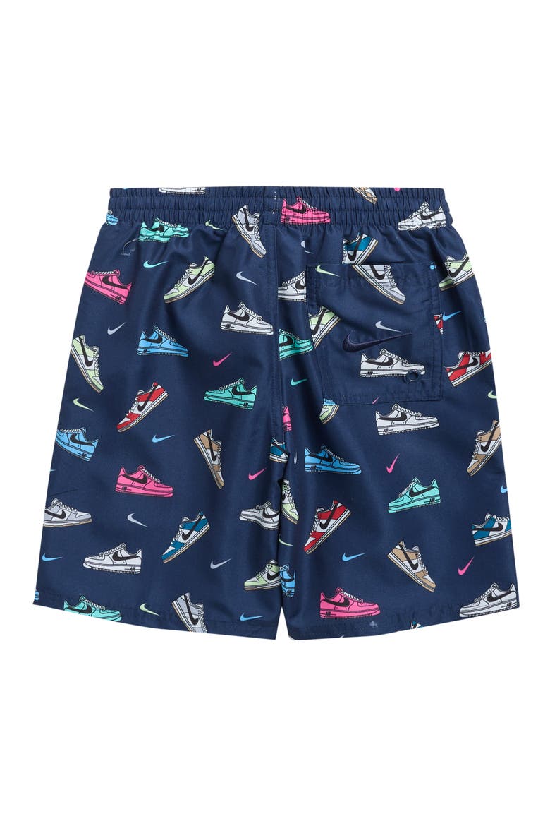 Kids' 7-Inch Volley Swim Trunks, Alternate, color, BLUE