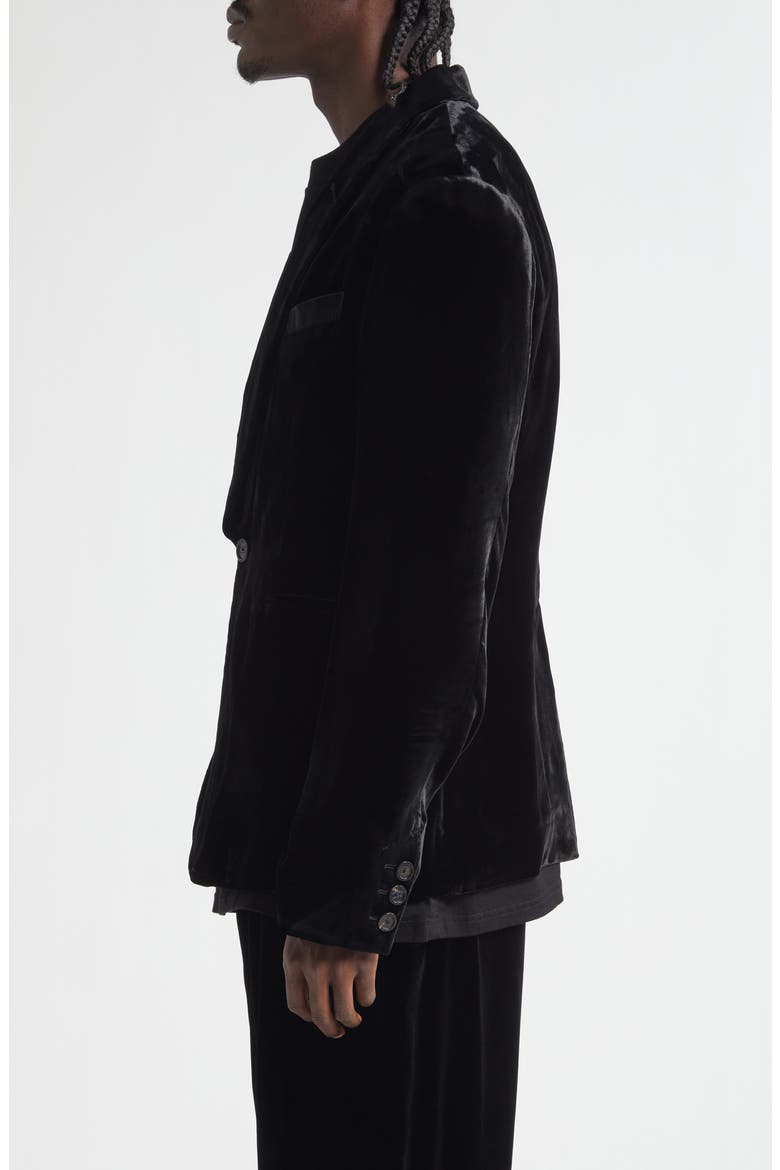 Shawl Collar Jacket, Alternate, color, BLACK